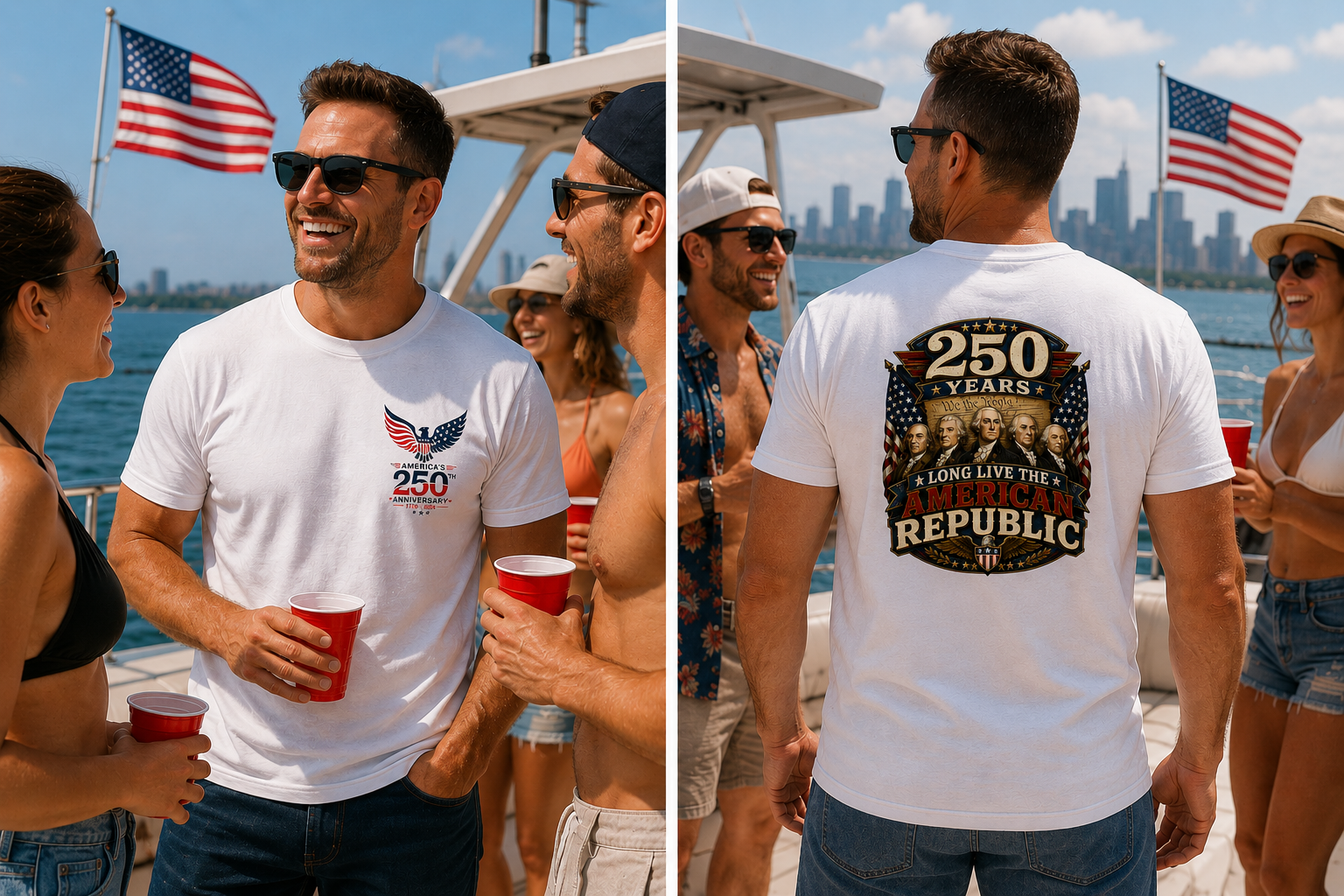 Long Live the American Republic Tee | America 250